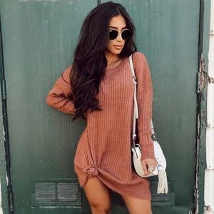 NWOT NEVER WORN Fashion Nova Mauve Sweater